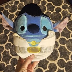 Blue and White Plush Toy